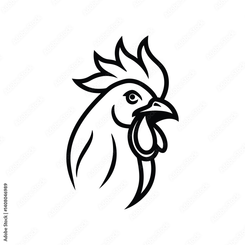 Obraz premium eagle head vector
