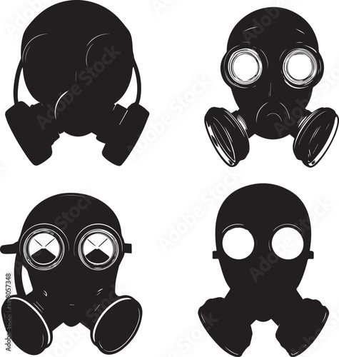 Gas Mask vector illustration
