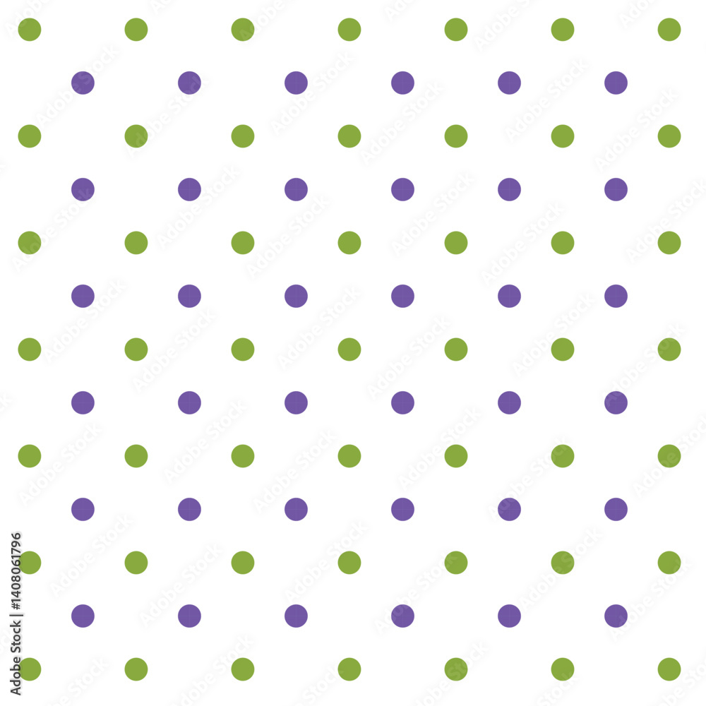 Playful Polka Dot Background Pattern
