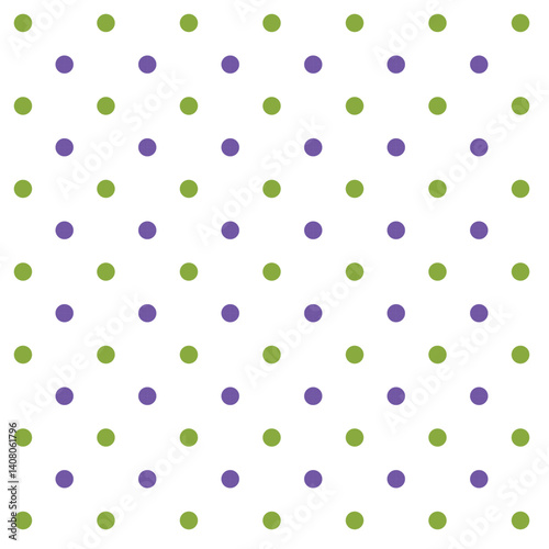 Playful Polka Dot Background Pattern