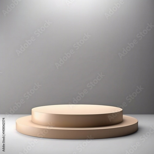 Small platform used to display objects, making them more visible and attracting attention.