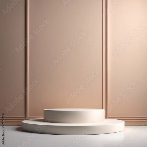 Small platform used to display objects, making them more visible and attracting attention.
