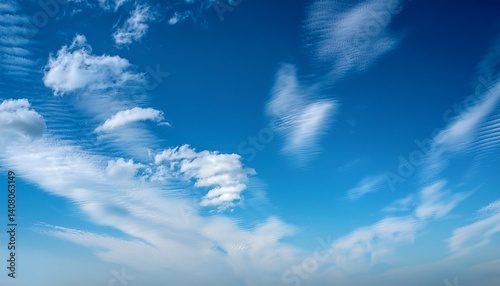 blue sky with clouds