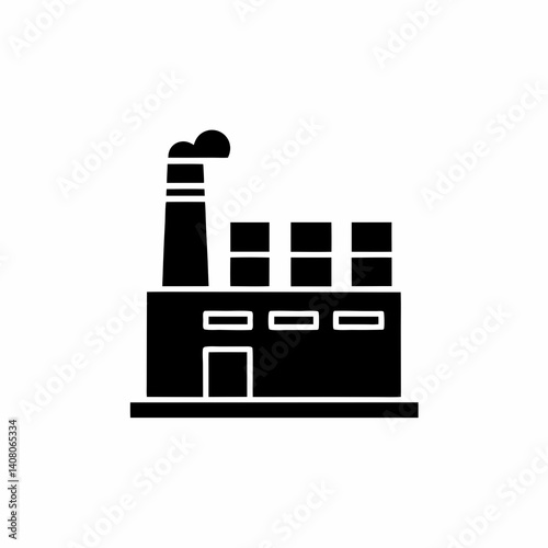 creative details Industrial Building Icon Vector Illustration