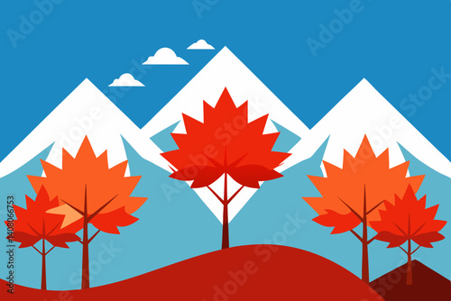 autumn maple tree