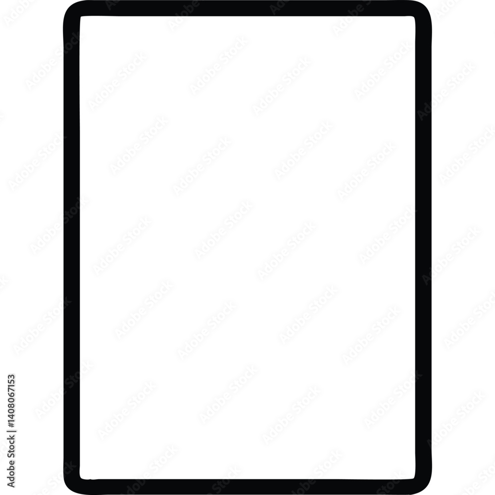 Bold black square border frame, simple, clean, and versatile. Bold black square border frame, simple, clean, and versatile.