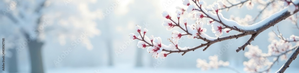 Delicate branches with intricate details on a snowy white background, nature, wood Delicate branches with intricate details on a snowy white background, nature, wood
