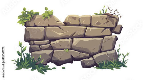 Interactive Sliding Stone Panel Plaque for Dynamic Game Switching