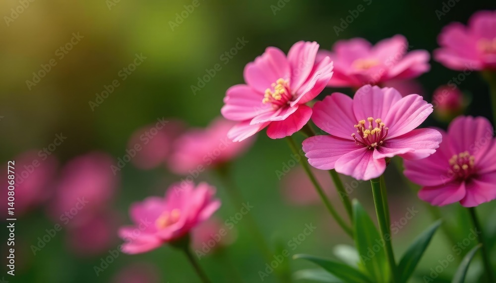 Double pink flowers of Dianthus plumarius in a garden bed, flower arrangement, pink flowers, cottage garden Double pink flowers of Dianthus plumarius in a garden bed, flower arrangement, pink flowers, cottage garden