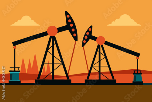oil pump silhouette
