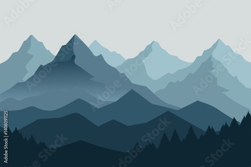 mountains in the mountains