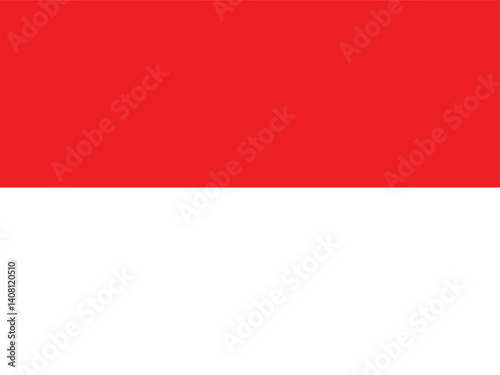 Free Download Indonesia flag vector. Indonesia national flag icon.  - GFXLoad