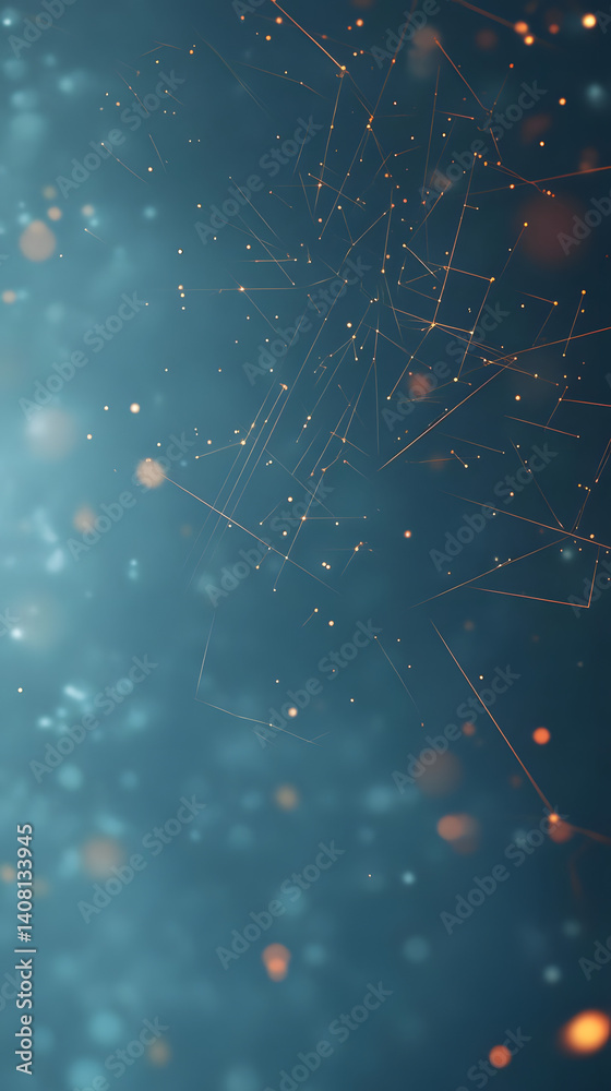 Fototapeta premium Abstract teal blue gradient background