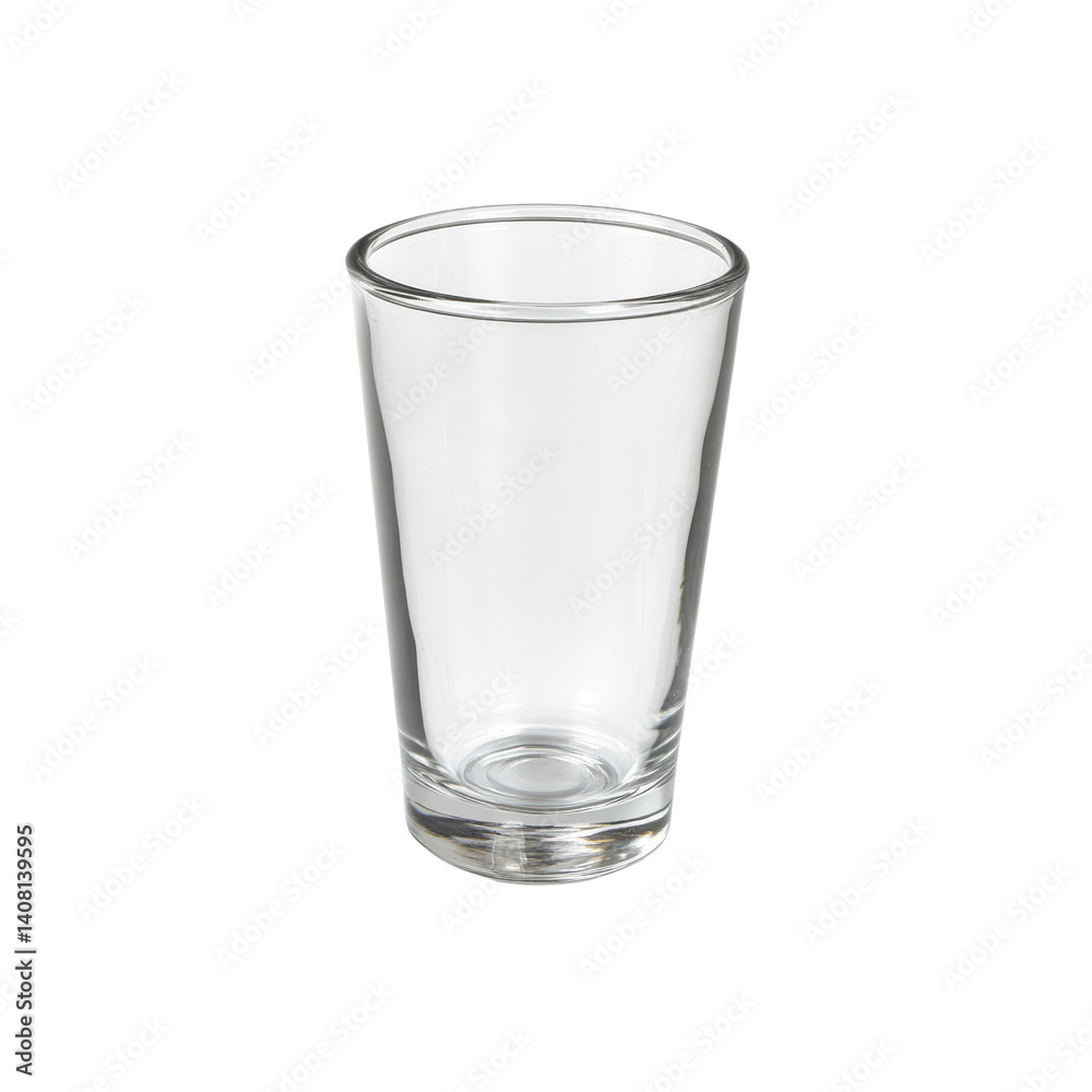 Empty Clear Glass, Simple Drinking Glass, Transparent Tumbler Empty Clear Glass, Simple Drinking Glass, Transparent Tumbler