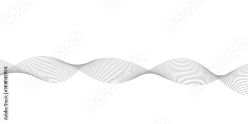  Abstract wave line for banner, wallpaper background with wave design.Abstract background with business lines.Dynamic flowing wave lines design element. Futuristic technology and sound wave pattern.