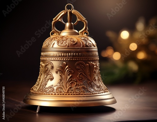 Campana de hierro fundido.