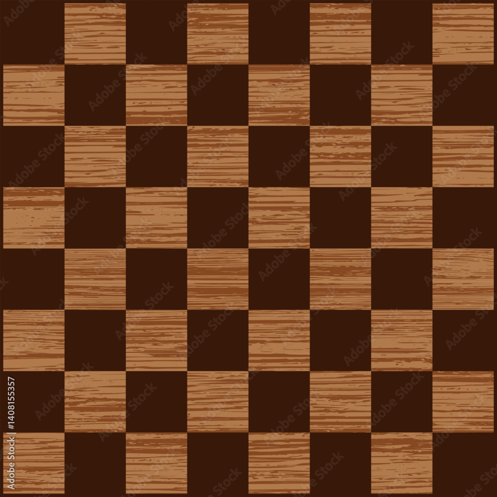 Chess Board vector, Chess game board background.