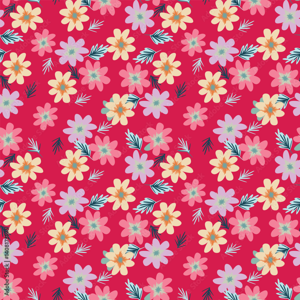 seamless floral pattern seamless floral pattern