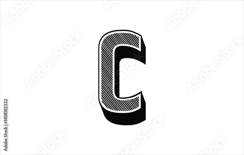 Elegant Letter C logo Vector Template Initial Letter C Logo Design. Creative And Modern C logo