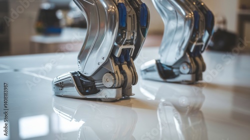 Detailed Robot Foot Design