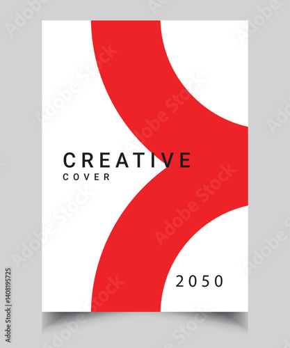 Minimalist style cover template with vibrant perspective 3d geometric prism shapes collection. Ideal design for social media, cover, banner, flyer, Abstract gradient poster background vector set.