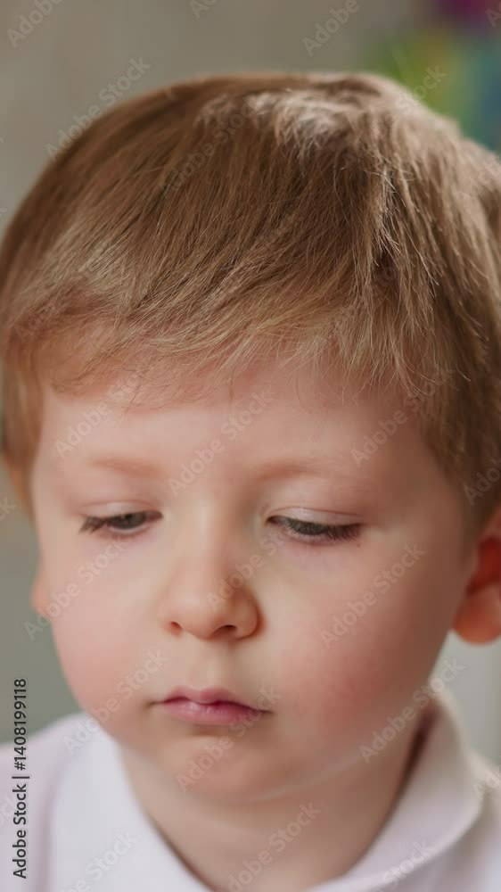 Concentrated little children play board game together in kindergarten closeup. Elder sister does homework with junior brother at home. Cute kids Concentrated little children play board game together in kindergarten closeup. Elder sister does homework with junior brother at home. Cute kids
