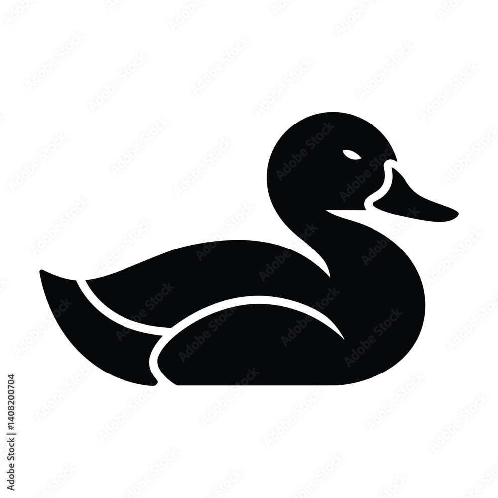 Duck Silhouette Vector silhouette Duck Silhouette Vector silhouette