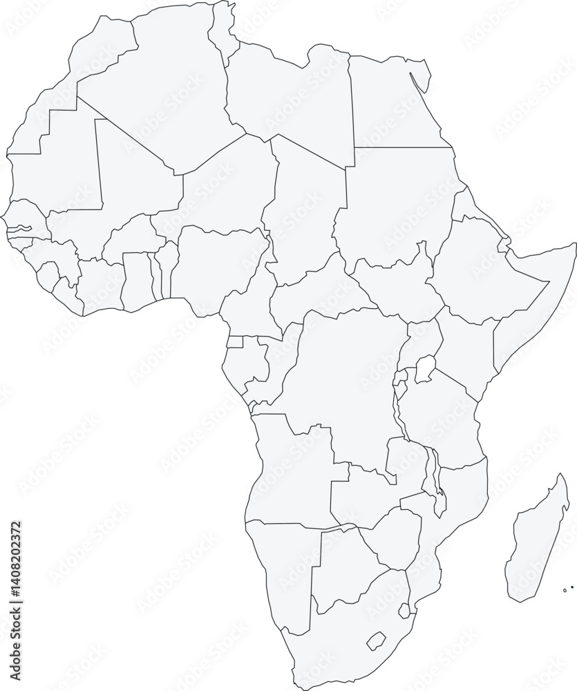Detailed national location map of MAURITIUS within the great continent of Africa Detailed national location map of MAURITIUS within the great continent of Africa