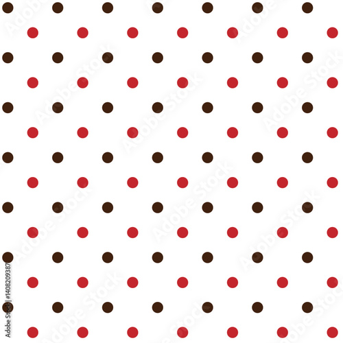 Abstract Polka Dot Seamless Print