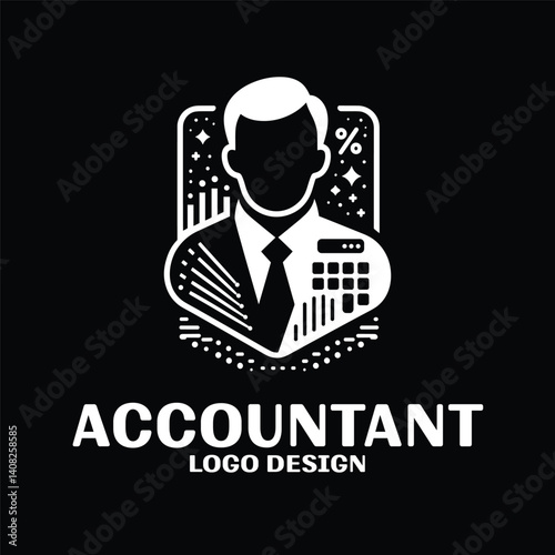Accountant Vector Logo Design