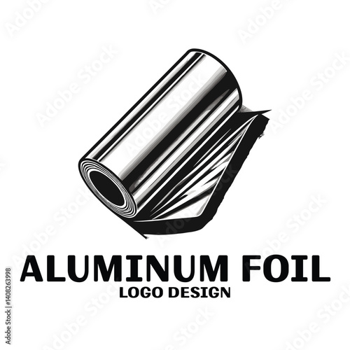 Aluminum Foil Vector Logo Design