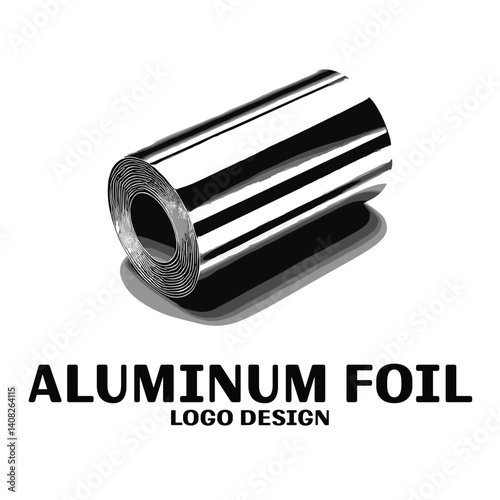 Aluminum Foil Vector Logo Design