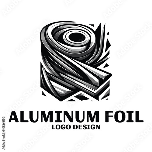 Aluminum Foil Vector Logo Design