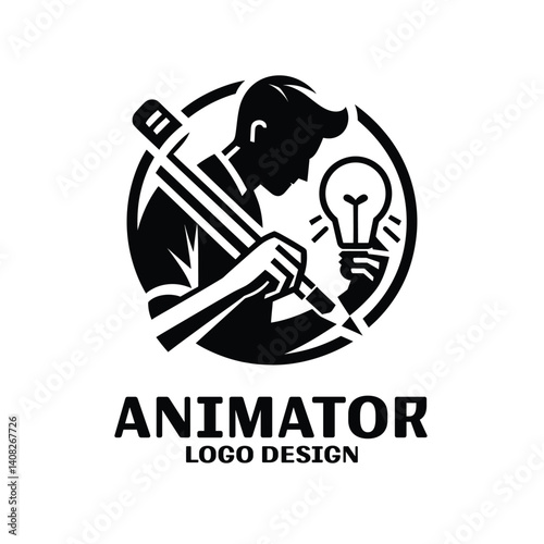 Animator Vector Logo Design