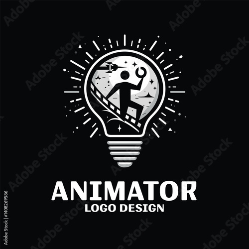 Animator Vector Logo Design