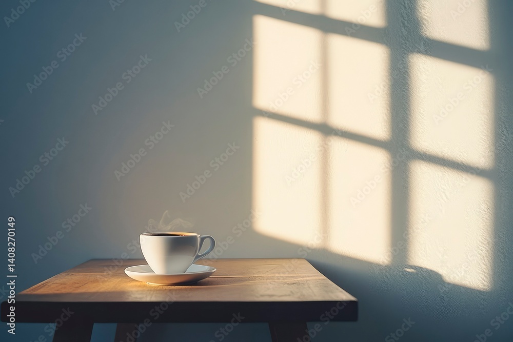 custom made wallpaper toronto digitalartist brews coffee minimalism bright room