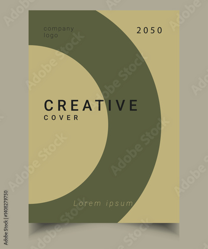 Abstract gradient poster background vector set. Minimalist style cover template with vibrant perspective 3d geometric prism shapes collection. Ideal design for social media, cover, banner, flyer.