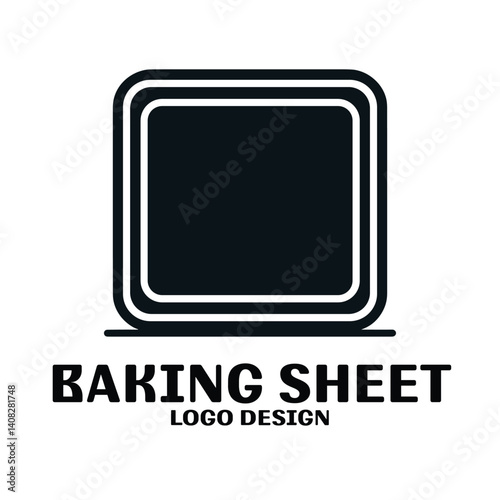 Baking Sheet Vector Logo Design