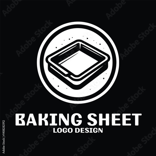 Baking Sheet Vector Logo Design