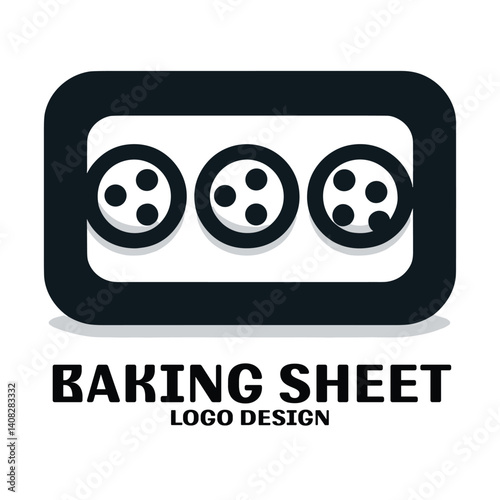 Baking Sheet Vector Logo Design