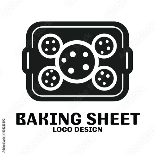 Baking Sheet Vector Logo Design