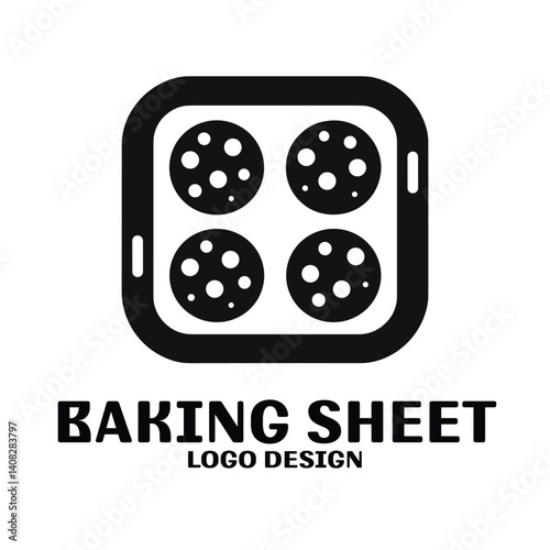 Baking Sheet Vector Logo Design