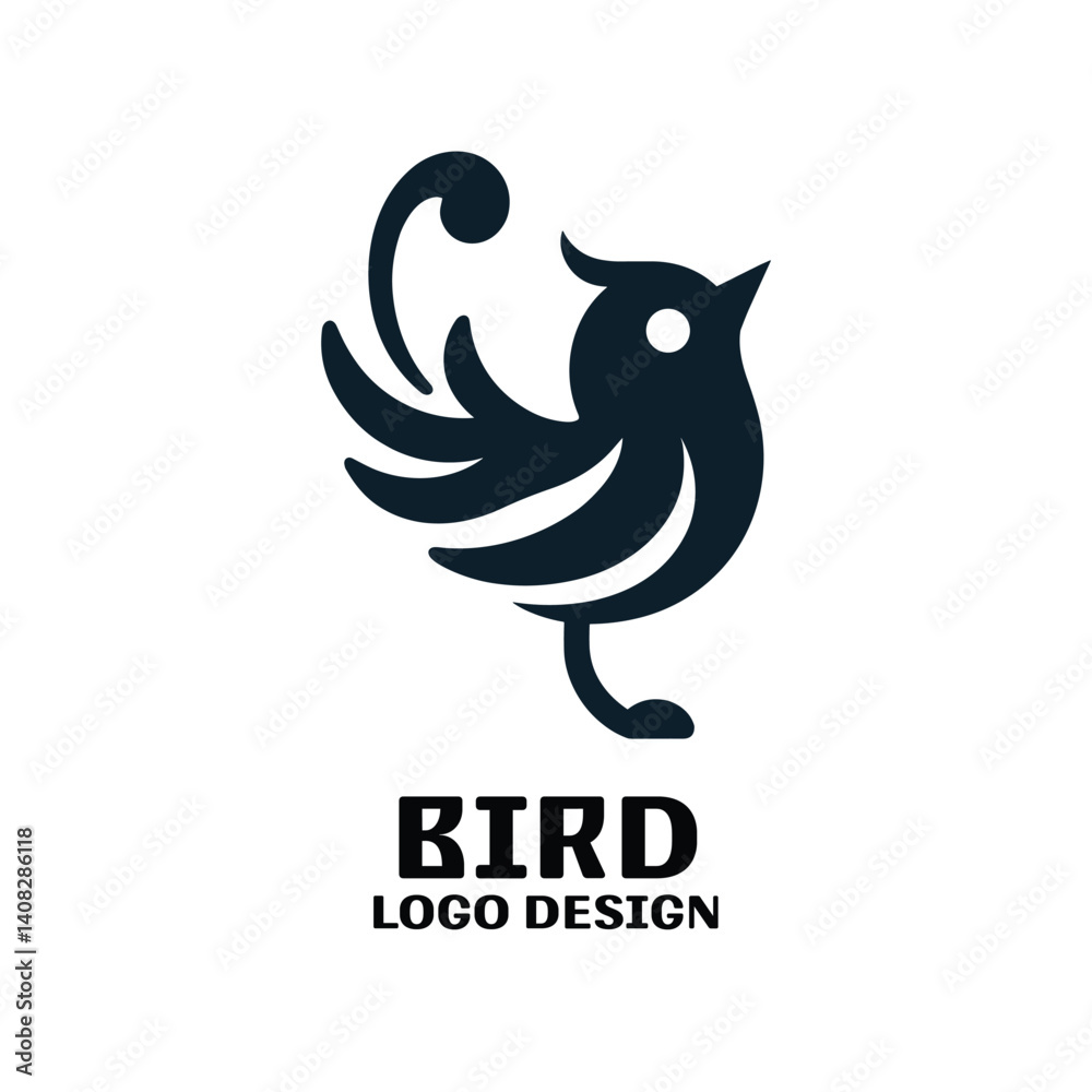 Obraz premium Bird Vector Logo Design