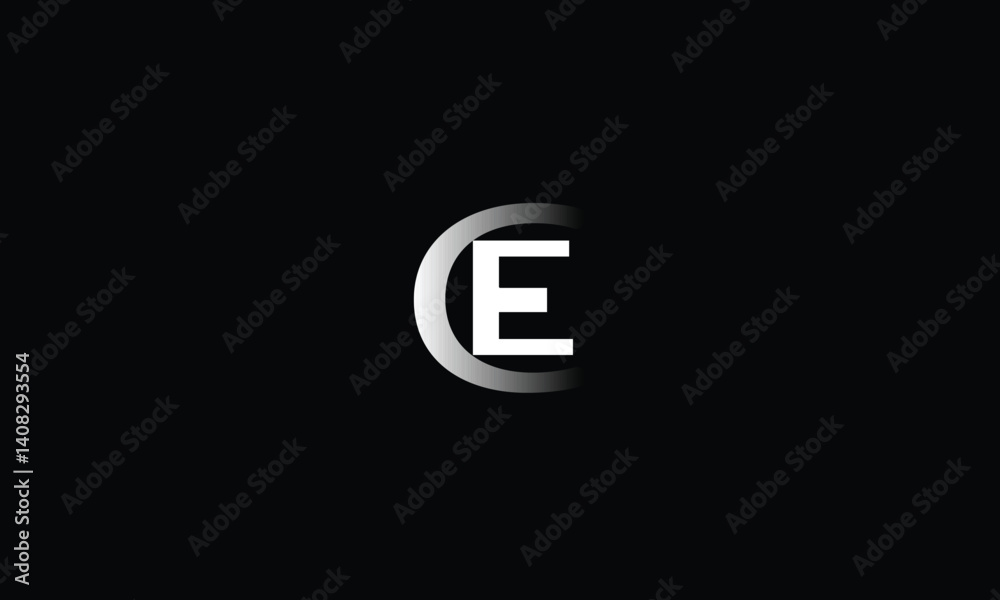 Fototapeta premium CE,EC,C,E,E,C Abstract , logo ,letters, monogram, icon ambitions, style, symbols 