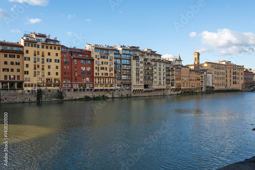 The Old Town of city of Florence, Italy