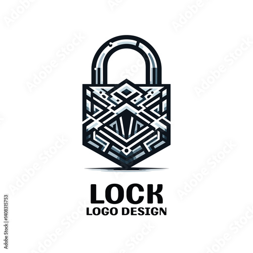 Lock Vector Logo Design
