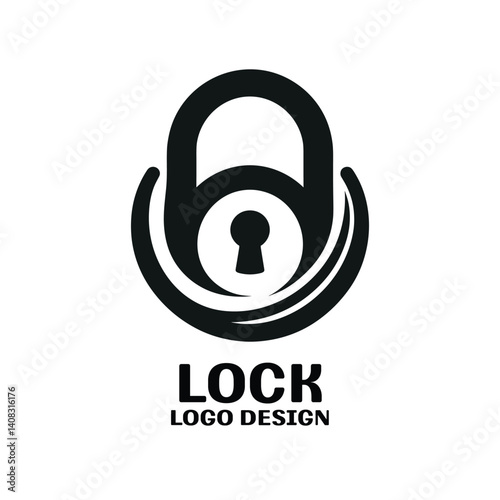 Lock Vector Logo Design
