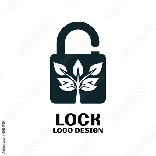Lock Vector Logo Design