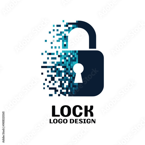 Lock Vector Logo Design