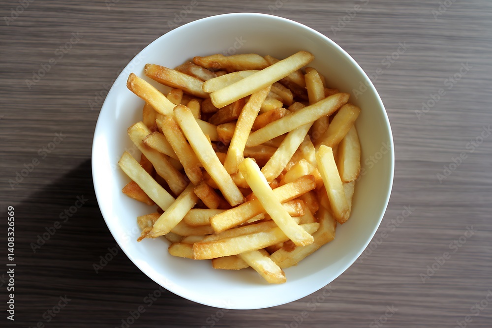 Food Photography French Fries Salted Flat Lay Style Photo Template
Food Photography French Fries Salted Flat Lay Style Photo Template